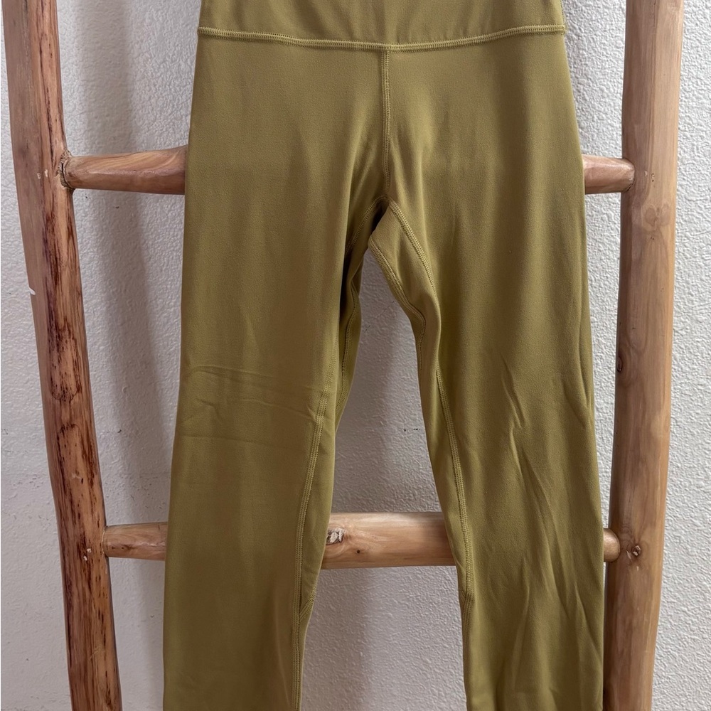 Lululemon leggings-mustard